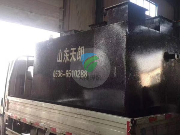 云南地埋式污水處理設備發貨