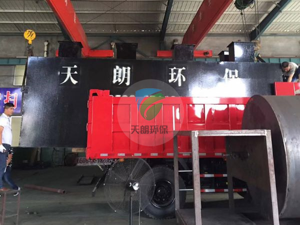 鷹潭中投科技地埋式污水處理設備發(fā)貨